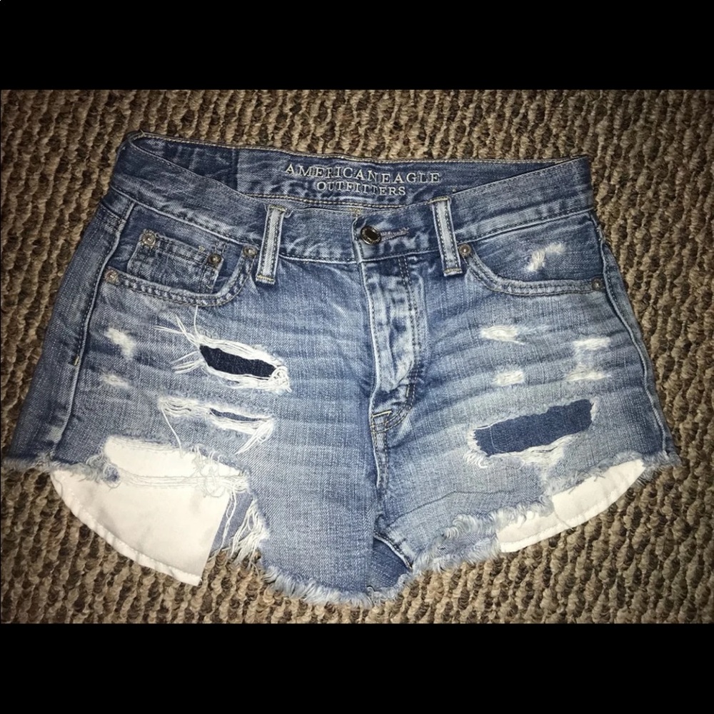 American Eagle high rise shorts